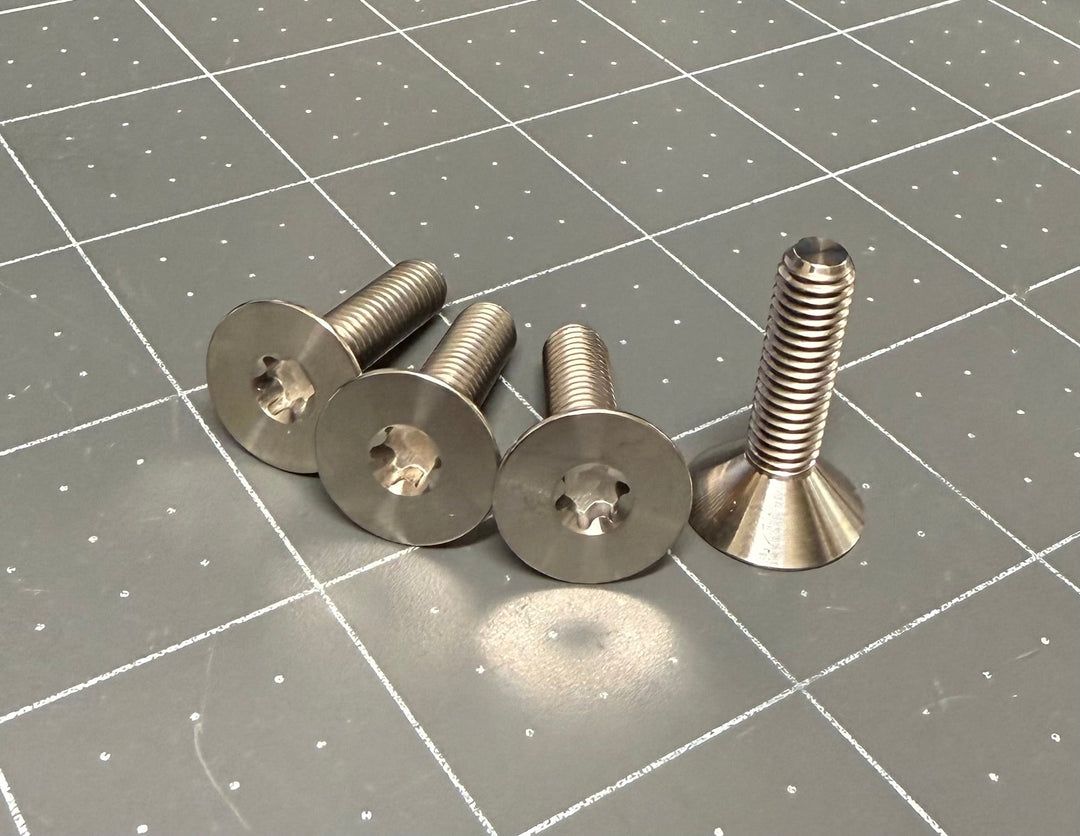 Titanium M6 Screws - 15mm